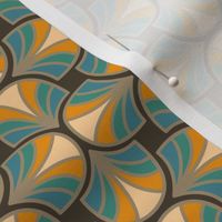 Geometric Pattern: Art Deco: Curve: Lily