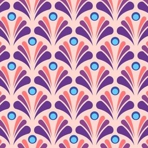 Geometric Pattern: Art Deco: Peacock: Festive