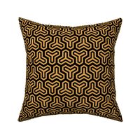 Geometric Pattern: Y Outline: Black/Gold