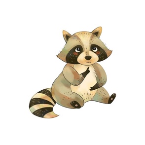 18" Raccoon Design
