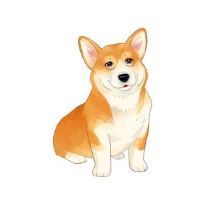 18" Corgi Design