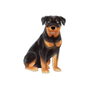 18" Rottweiler Design