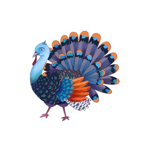 18" Turkey Design