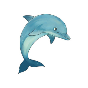 18" Dolphin Design