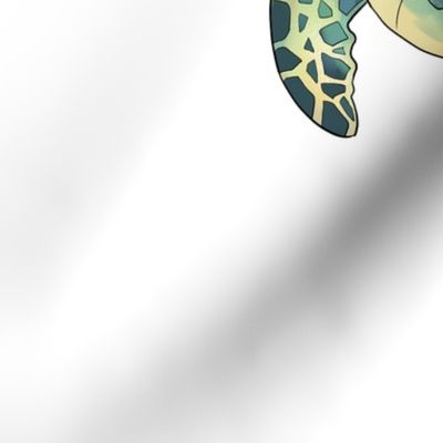 18" Sea Turtle Design