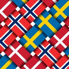 Scandinavian Flag Weave