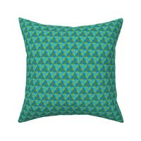 Geometric Pattern: Hexagon Triangle: Spring