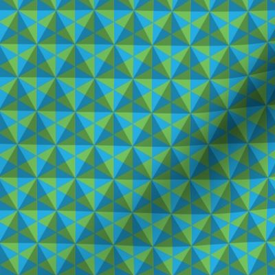 Geometric Pattern: Hexagon Triangle: Spring