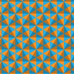 Geometric Pattern: Hexagon Triangle: Summer