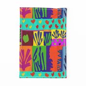 Ode to Matisse 10 - Design 8251203 - Orange Blue Green Violet Yellow