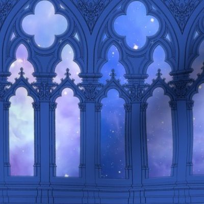 Gothic Archway - Starlight