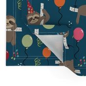 Birthday Party Animal Sloths - Large