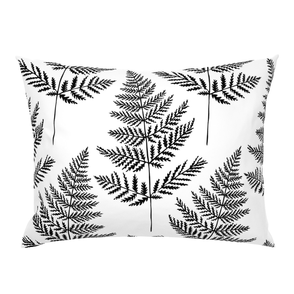 Jumbo Black&White Fern