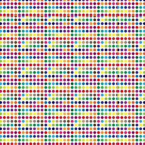 Rainbow Mini Dots Matrix