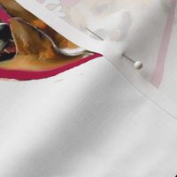 Pembroke welsh corgi cut and sew stocking pattern