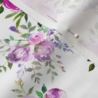 Lita Floral White Purple
