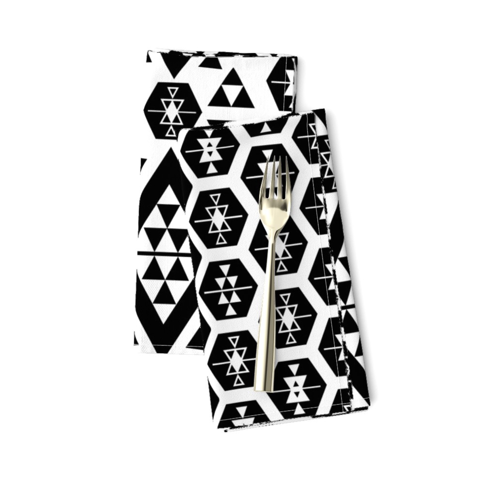 Black and White Kilim