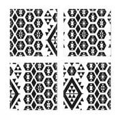 Black and White Kilim