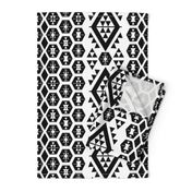 Black and White Kilim