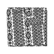 Black and White Kilim