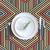 Seamless lined striped abstract modern pattern