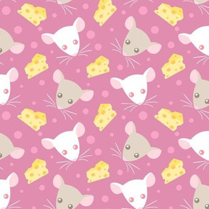 Rats and Cheese Pink