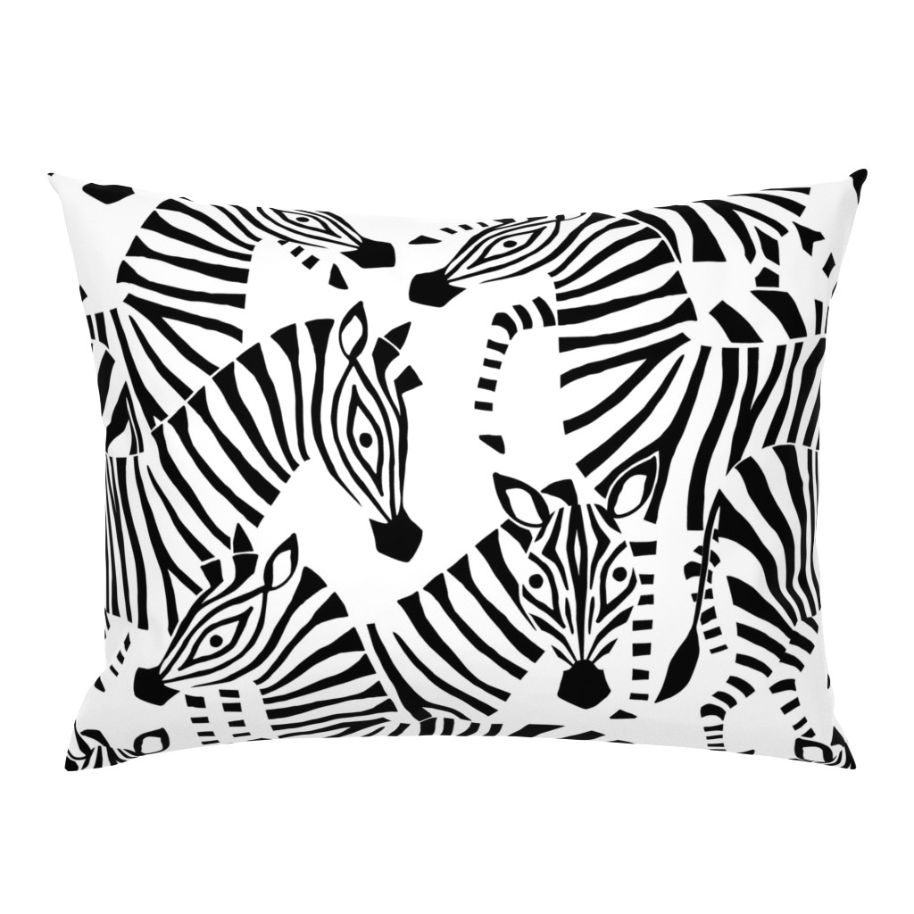 Jumbo Zebra Black and White