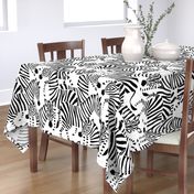 Jumbo Zebra Black and White