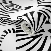 Jumbo Zebra Black and White