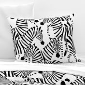 Jumbo Zebra Black and White