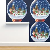 Winter Scene Snow Globe by kedoki