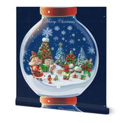 Winter Scene Snow Globe by kedoki