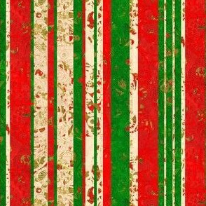 Christmas Festival: Vertical Holiday Stripes