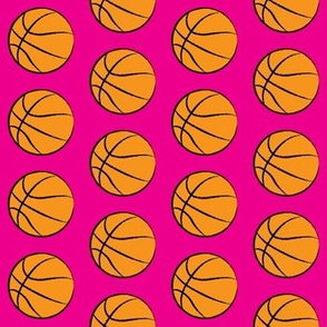 basketballs-on-hot-pink