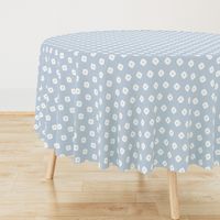 blue white geometric shade pale blue gray ikat dots