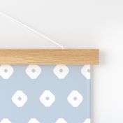 blue white geometric shade pale blue gray ikat dots