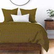 (1/2" scale) mustard yellow buffalo plaid C18BS