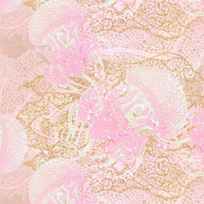 A Carpet of Pink Jellyfish