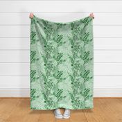 Floral Block Print mint