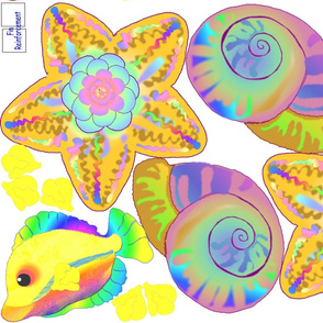 12-18 STARAFISH _ SHELL FISH YELLOW 11-28