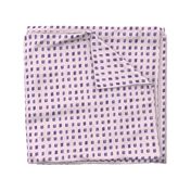 Indigo watercolor square stains on pink