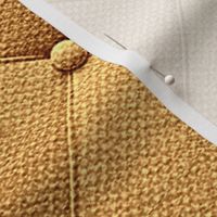 Gold realistic upholstery with buttons