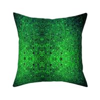 Glass mosaic grass green textured Fabric