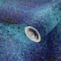 Glass mosaic classic blue textured Fabric