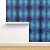 Glass mosaic classic blue textured Fabric