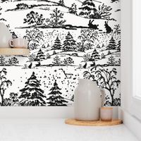 Winter Toile Wonderland