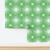 Mint Green Icicle Snowflake Tile