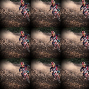Tapete Corrida de Motocross da Camada de Camada de Dirt