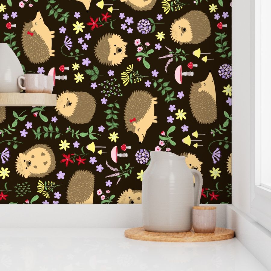 Tea Towel Hedgehogs