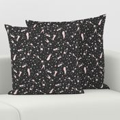 stick figure golf scatter gray and pink